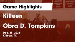 Killeen  vs Obra D. Tompkins  Game Highlights - Dec. 28, 2021