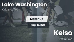 Matchup: Lake Washington vs. Kelso  2016