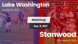Matchup: Lake Washington vs. Stanwood  2017