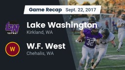 Recap: Lake Washington  vs. W.F. West  2017
