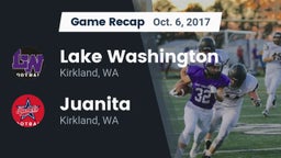 Recap: Lake Washington  vs. Juanita  2017
