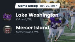 Recap: Lake Washington  vs. Mercer Island  2017