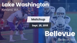 Matchup: Lake Washington vs. Bellevue  2018