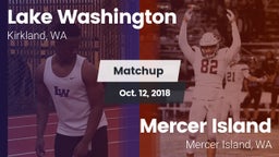 Matchup: Lake Washington vs. Mercer Island  2018
