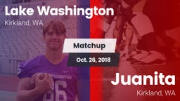 Matchup: Lake Washington vs. Juanita  2018