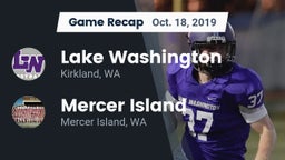 Recap: Lake Washington  vs. Mercer Island  2019