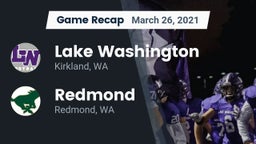 Recap: Lake Washington  vs. Redmond  2021