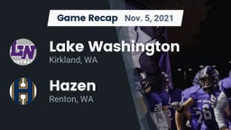 Recap: Lake Washington  vs. Hazen  2021