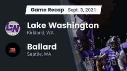 Recap: Lake Washington  vs. Ballard  2021