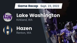 Recap: Lake Washington  vs. Hazen  2022