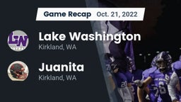 Recap: Lake Washington  vs. Juanita  2022
