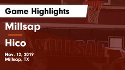 Millsap  vs Hico  Game Highlights - Nov. 12, 2019