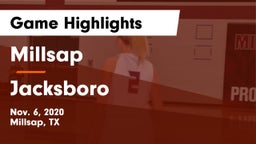 Millsap  vs Jacksboro  Game Highlights - Nov. 6, 2020