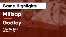 Millsap  vs Godley  Game Highlights - Nov. 28, 2023