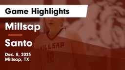 Millsap  vs Santo  Game Highlights - Dec. 8, 2023