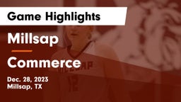 Millsap  vs Commerce Game Highlights - Dec. 28, 2023