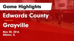 Edwards County  vs Grayville Game Highlights - Nov 30, 2016