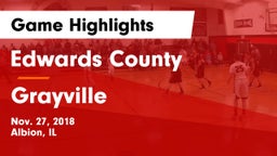 Edwards County  vs Grayville Game Highlights - Nov. 27, 2018