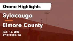 Sylacauga  vs Elmore County  Game Highlights - Feb. 13, 2020