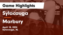 Sylacauga   vs Marbury  Game Highlights - April 18, 2024