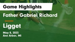 Father Gabriel Richard  vs Ligget Game Highlights - May 8, 2023
