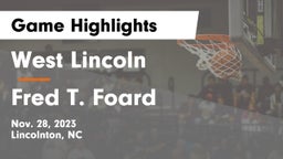 West Lincoln  vs Fred T. Foard  Game Highlights - Nov. 28, 2023