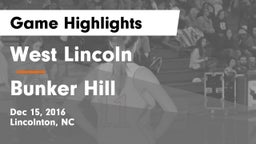 West Lincoln  vs Bunker Hill  Game Highlights - Dec 15, 2016