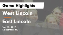 West Lincoln  vs East Lincoln  Game Highlights - Jan 13, 2017