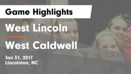 West Lincoln  vs West Caldwell  Game Highlights - Jan 31, 2017