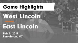 West Lincoln  vs East Lincoln  Game Highlights - Feb 9, 2017
