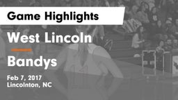 West Lincoln  vs Bandys  Game Highlights - Feb 7, 2017