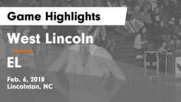 West Lincoln  vs EL Game Highlights - Feb. 6, 2018