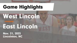 West Lincoln  vs East Lincoln  Game Highlights - Nov. 21, 2023