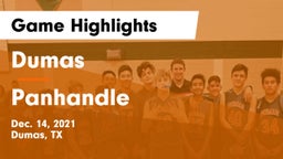 Dumas  vs Panhandle  Game Highlights - Dec. 14, 2021