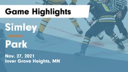Simley  vs Park  Game Highlights - Nov. 27, 2021