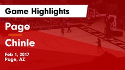 Page  vs Chinle Game Highlights - Feb 1, 2017