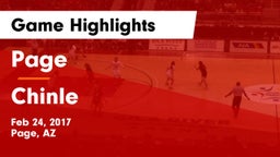 Page  vs Chinle Game Highlights - Feb 24, 2017