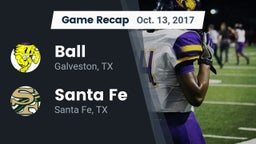 Recap: Ball  vs. Santa Fe  2017