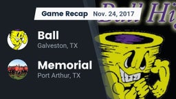 Recap: Ball  vs. Memorial  2017