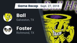 Recap: Ball  vs. Foster  2018