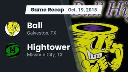 Recap: Ball  vs. Hightower  2018