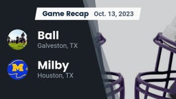 Recap: Ball  vs. Milby  2023