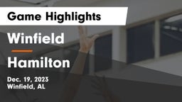 Winfield  vs Hamilton  Game Highlights - Dec. 19, 2023