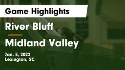 River Bluff  vs Midland Valley  Game Highlights - Jan. 5, 2022