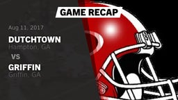 Recap: Dutchtown  vs. Griffin  2017