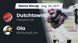 Recap: Dutchtown  vs. Ola  2017