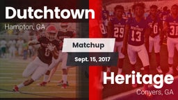 Matchup: Dutchtown High vs. Heritage  2017