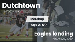 Matchup: Dutchtown High vs. Eagles landing  2017