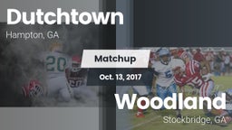 Matchup: Dutchtown High vs. Woodland  2017