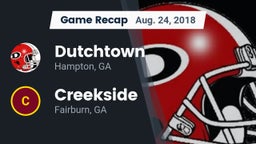 Recap: Dutchtown  vs. Creekside  2018